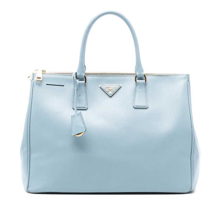 Prada Large Saffiano Lux Galleria Double Zip Sac – GABY PARIS Authentique