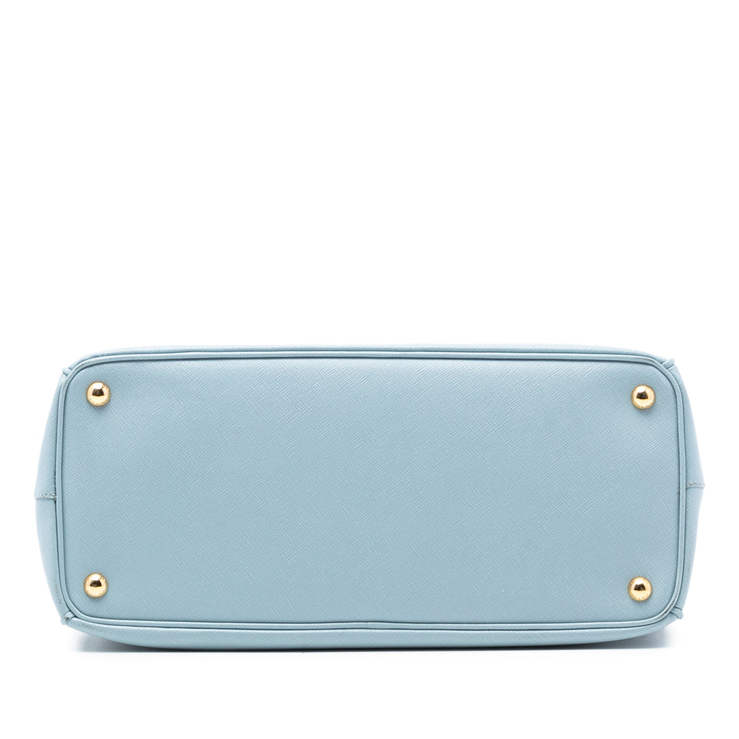 Prada Large Saffiano Lux Galleria Double Zip Sac – GABY PARIS Authentique