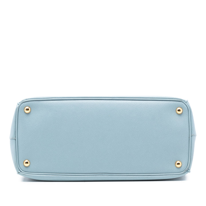 Prada Large Saffiano Lux Galleria Double Zip Sac – GABY PARIS Authentique