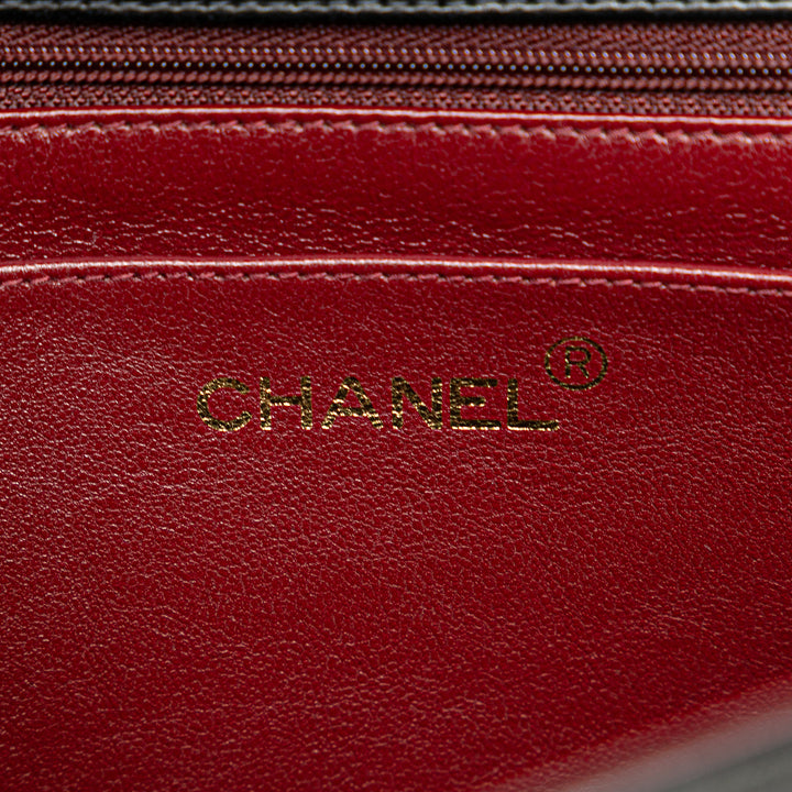 Chanel Cuir d’agneau Mademoiselle Kelly Top Handle Bag Noir – GABY PARIS Authentique