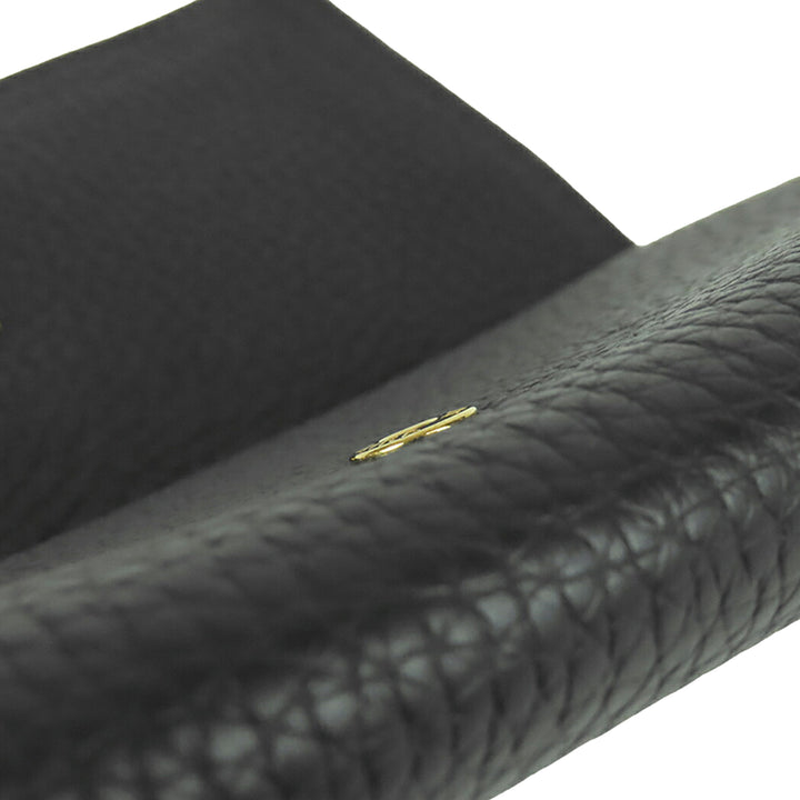 Capucines Portefeuille long taurillon Noir