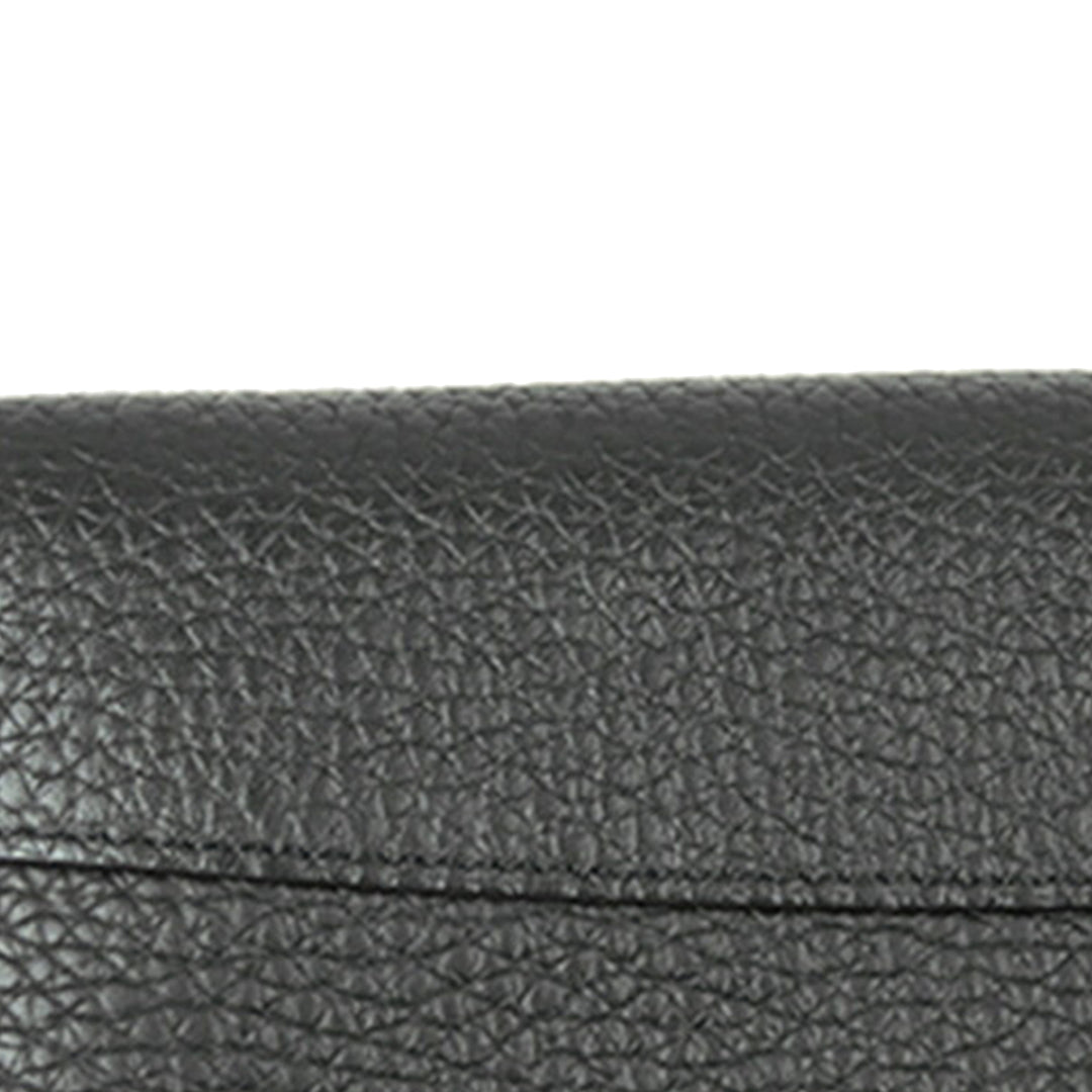 Capucines Portefeuille long taurillon Noir