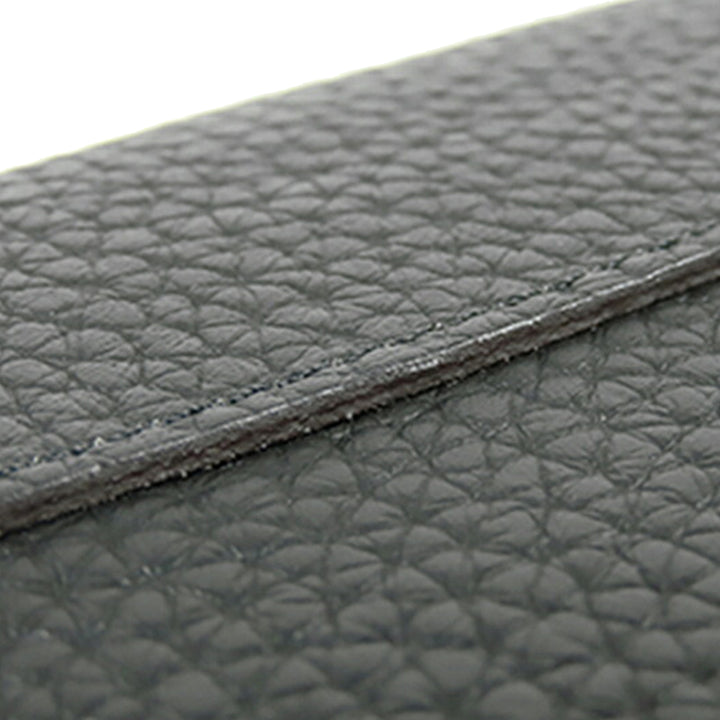 Capucines Portefeuille long taurillon Noir