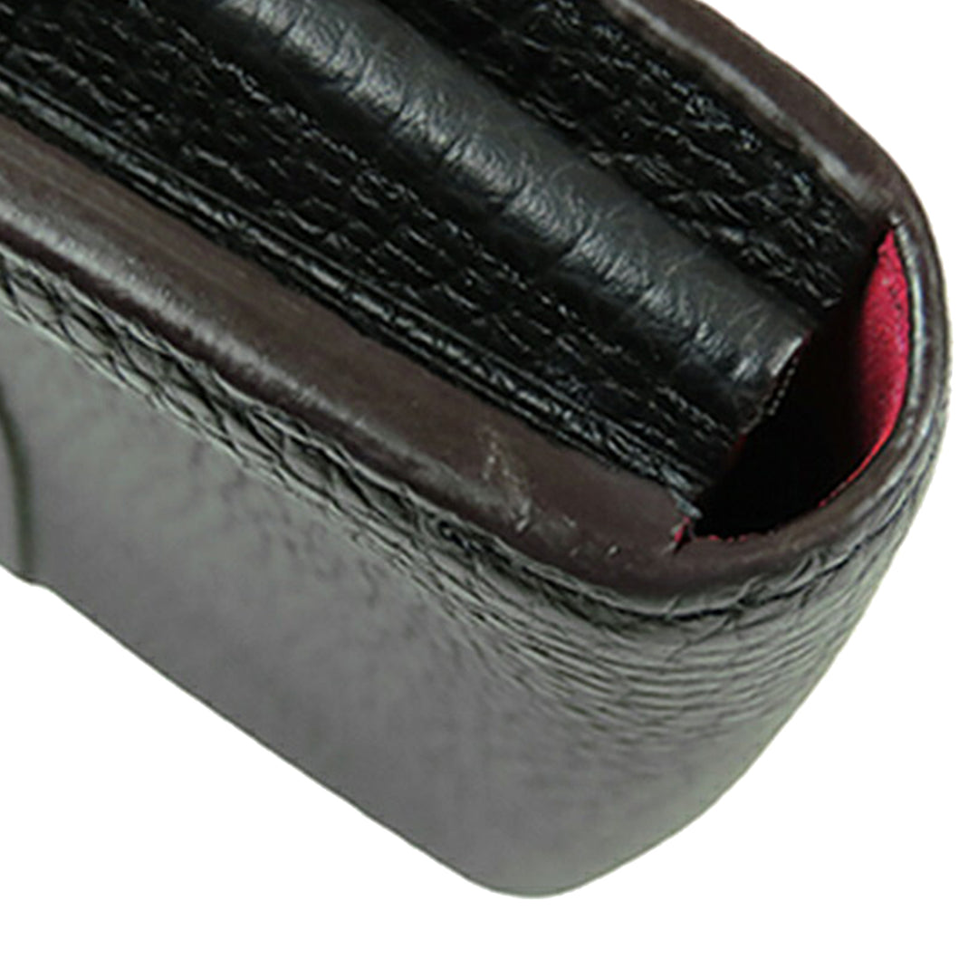 Capucines Portefeuille long taurillon Noir