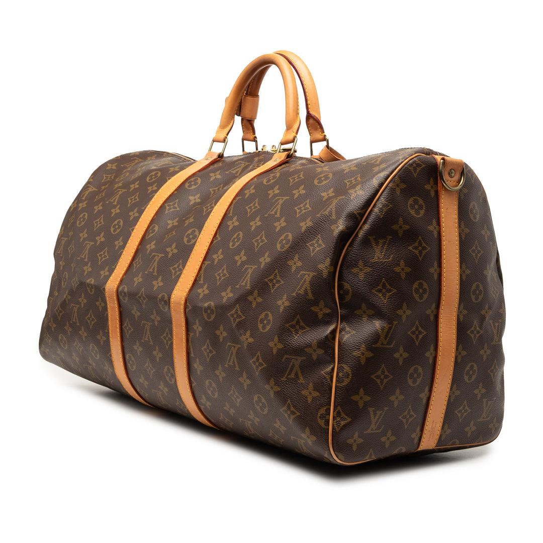 Louis Vuitton Monogram Keepall Bandouliere 55