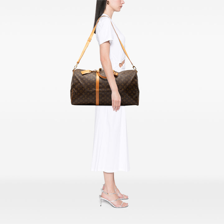 Louis Vuitton Monogram Keepall Bandouliere 55