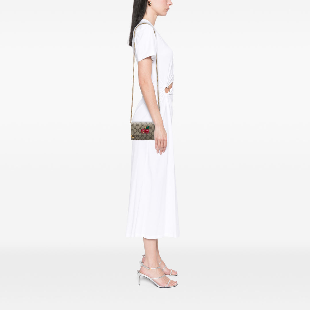 Gucci Cherry Sac Mini Toile GG Supreme