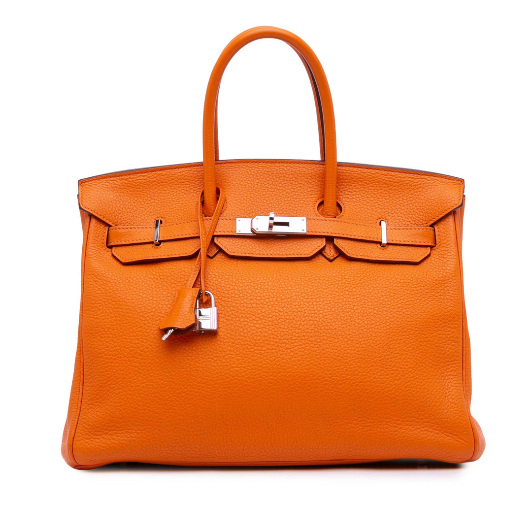 Togo Birkin Retourne 35 Orange - Gaby Paris