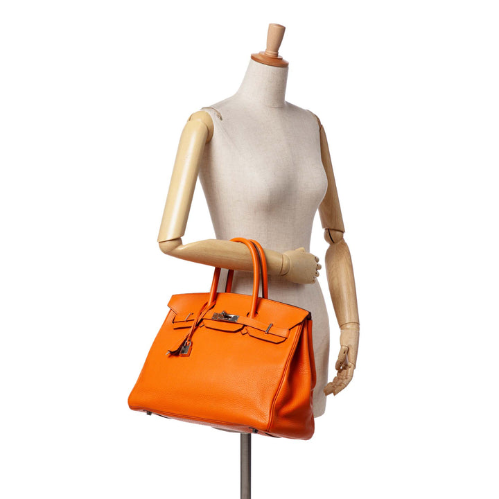 Togo Birkin Retourne 35 Orange - Gaby Paris