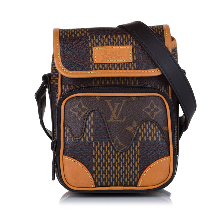 Nigo Giant Damier Ebene Monogram Nano Amazone Brown - Gaby Paris