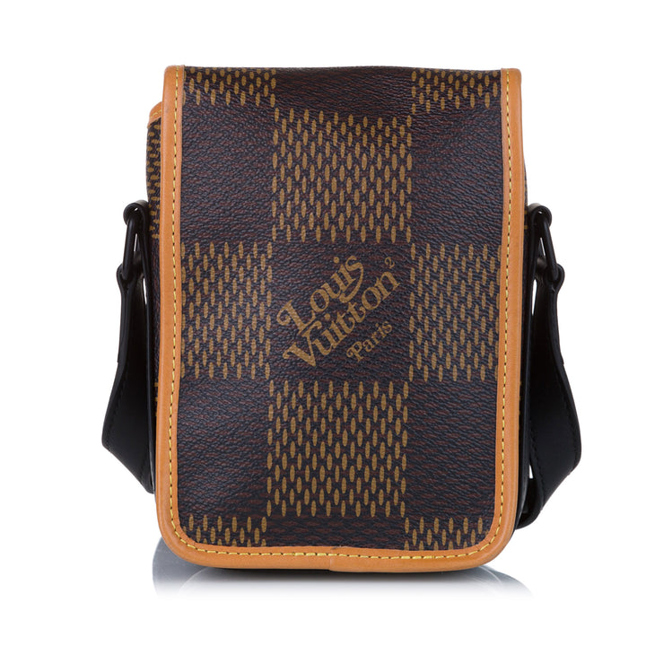 Nigo Giant Damier Ebene Monogram Nano Amazone Brown - Gaby Paris