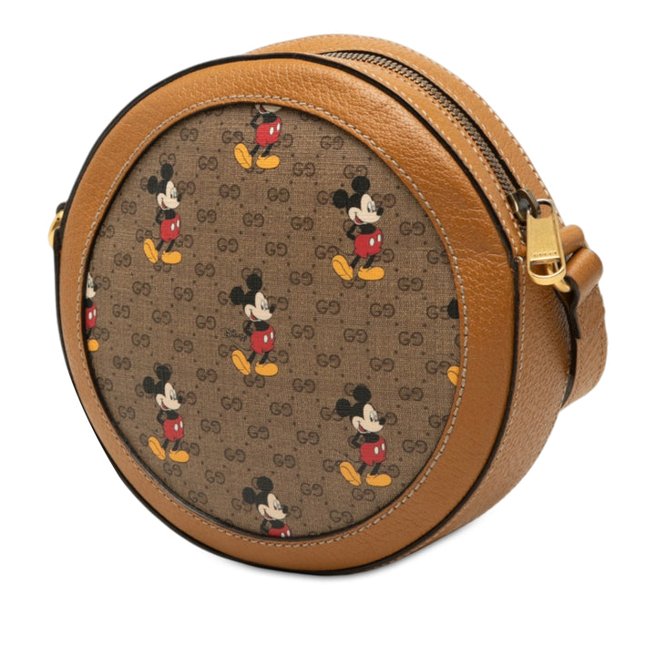 Disney Mickey Mouse Rond Sac Micro GG Supreme Beige