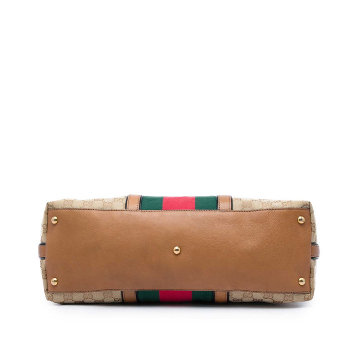 GG Web Rania sac à Moyen Beige