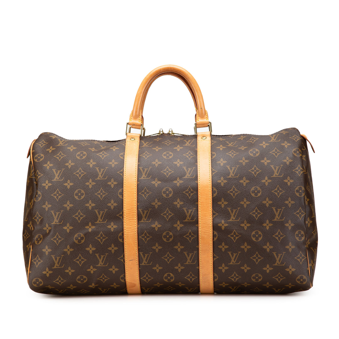 Monogram Keepall 50 Brown - Gaby Paris