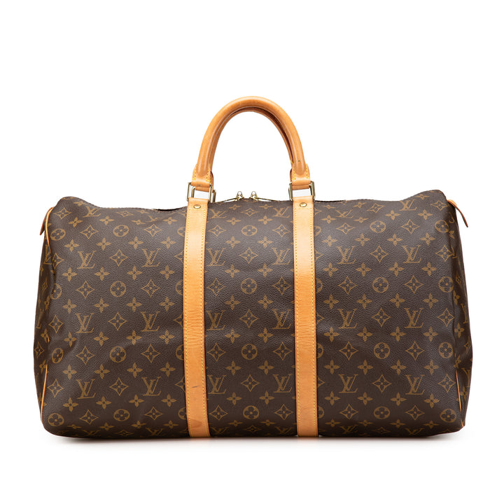 Monogram Keepall 50 Brown - Gaby Paris