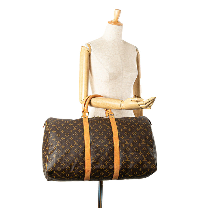 Monogram Keepall 50 Brown - Gaby Paris