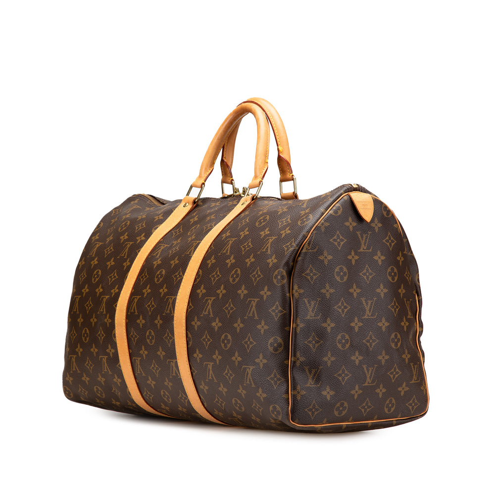 Monogram Keepall 50 Brown - Gaby Paris