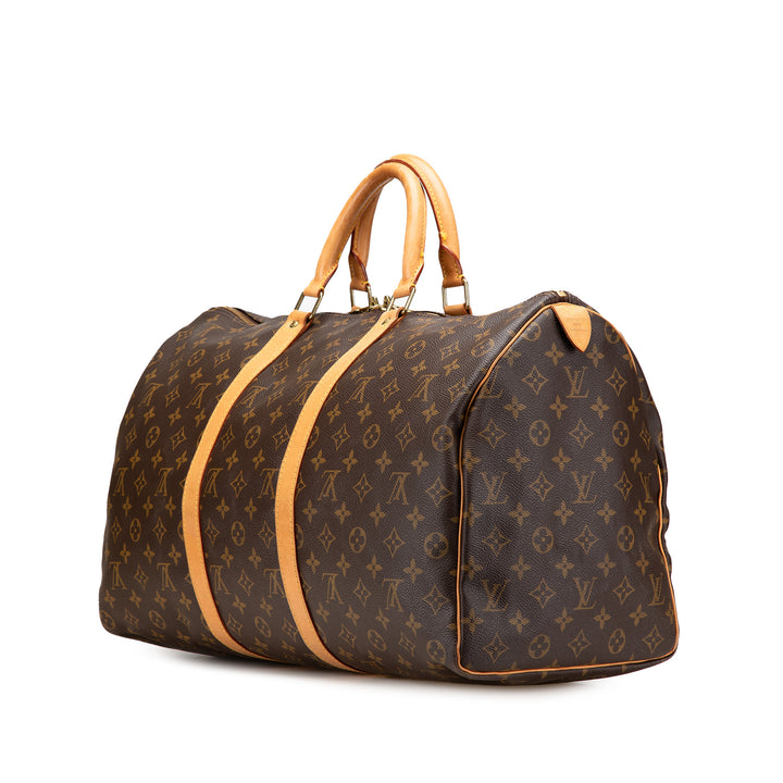 Monogram Keepall 50 Brown - Gaby Paris