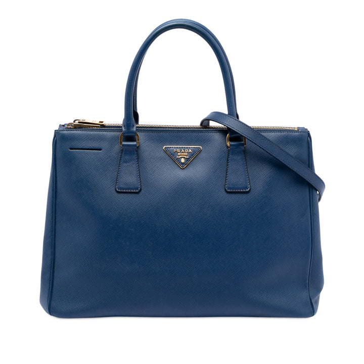 Prada Medium Saffiano Lux Galleria Double Zip Sac