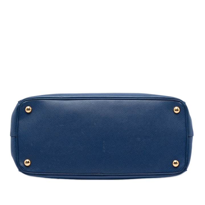 Prada Medium Saffiano Lux Galleria Double Zip Sac