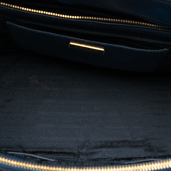 Prada Medium Saffiano Lux Galleria Double Zip Sac