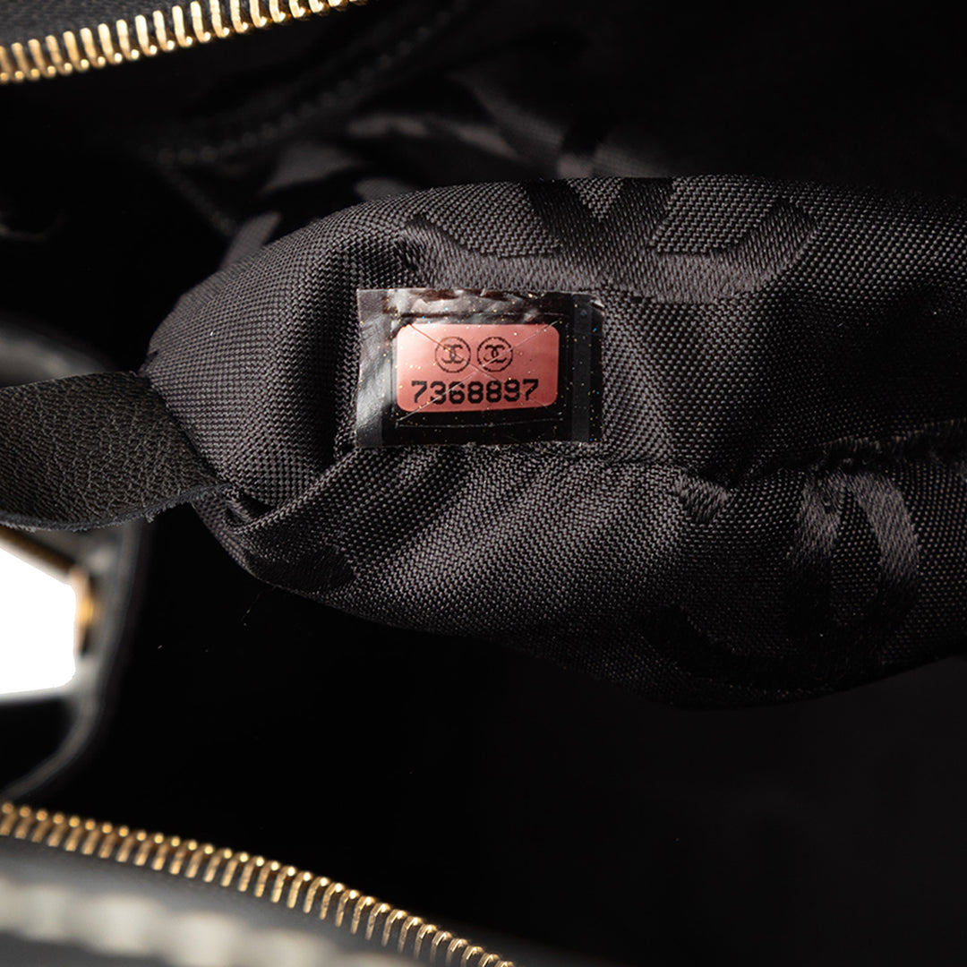 Chanel CC Cuir d’agneau Wild Stitch Sac à main