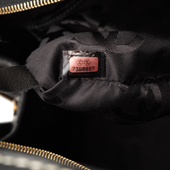 Chanel CC Cuir d’agneau Wild Stitch Sac à main