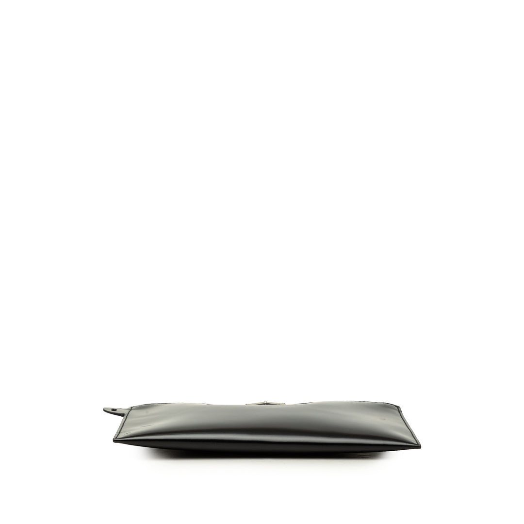 Prada Spazzolato Pochette Noir – vue 3 – GABY PARIS