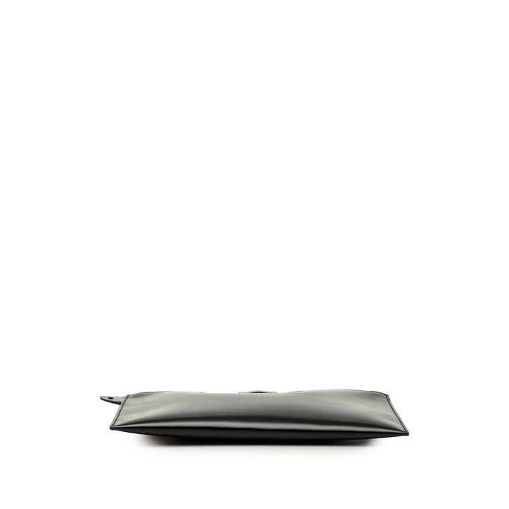 Prada Spazzolato Pochette Noir – vue 3 – GABY PARIS