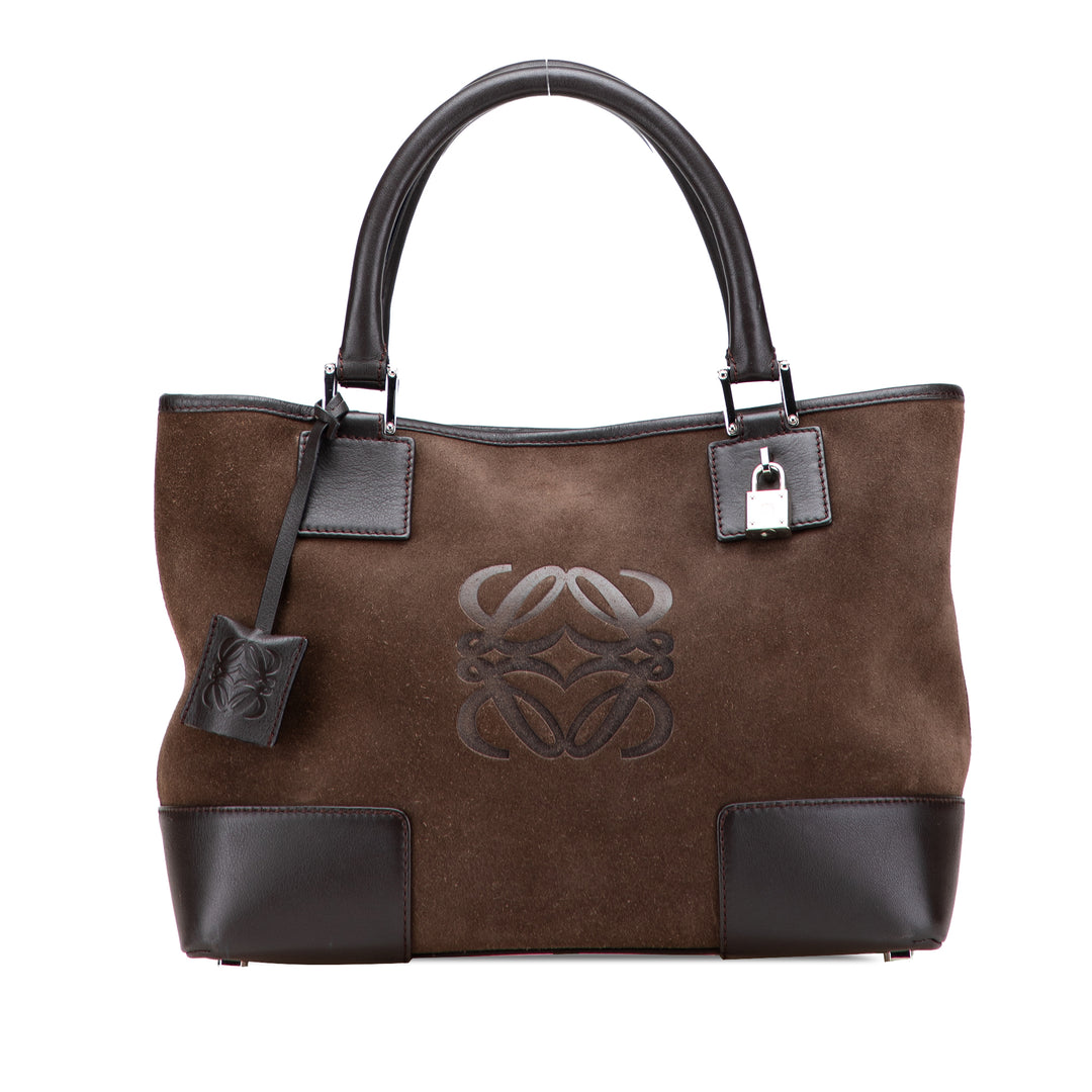 Suede Fusta 28 Tote Brown - Gaby Paris