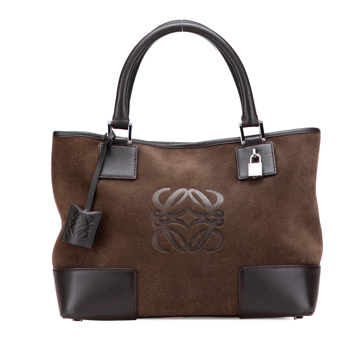 Suede Fusta 28 Tote Brown - Gaby Paris