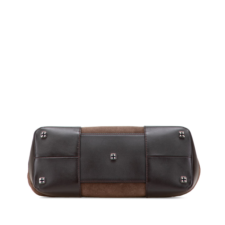 Suede Fusta 28 Tote Brown - Gaby Paris