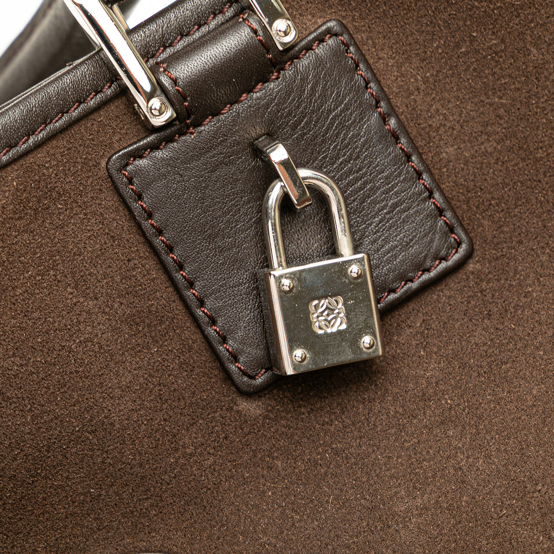 Suede Fusta 28 Tote Brown - Gaby Paris