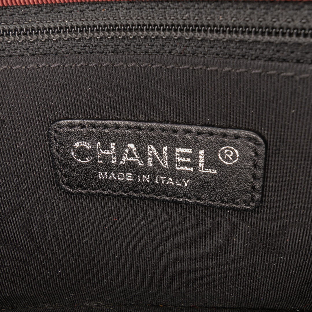 Chanel Small Quilted Cuir d’agneau Ballerine Flap Bag Rouge