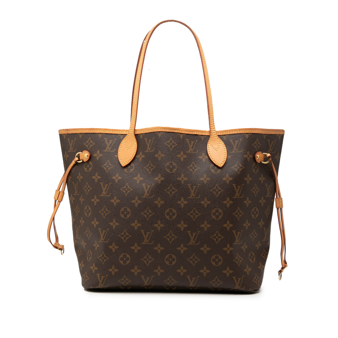 Louis Vuitton Neverfull MM Monogram Marron – vue principale – GABY PARIS