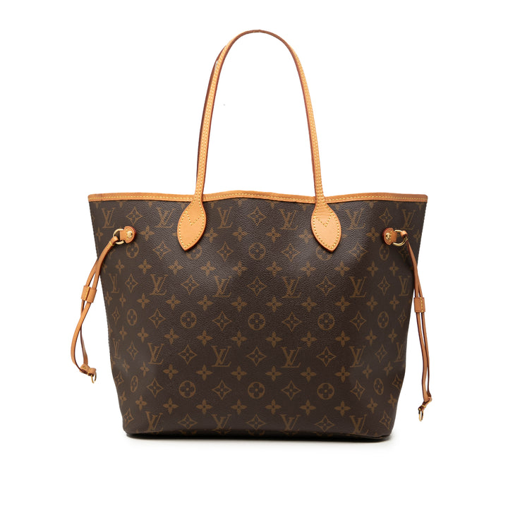 Louis Vuitton Neverfull MM Monogram Marron – vue principale – GABY PARIS