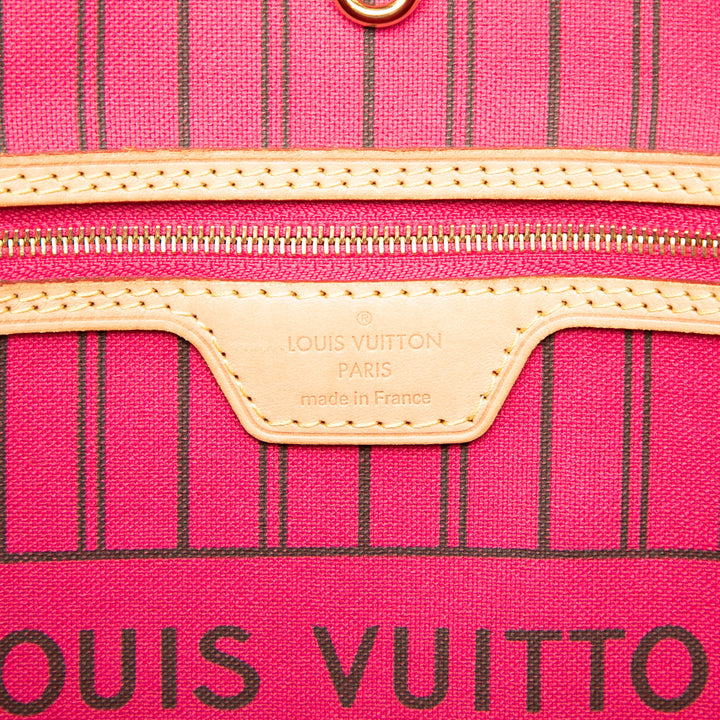Louis Vuitton Neverfull MM Monogram Marron – vue 5 – GABY PARIS