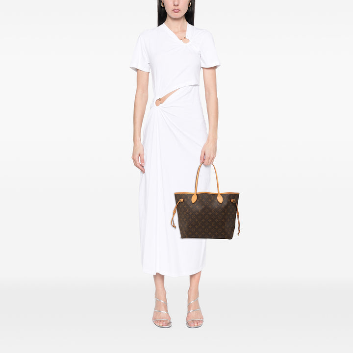 Louis Vuitton Neverfull MM Monogram Marron – vue 6 – GABY PARIS