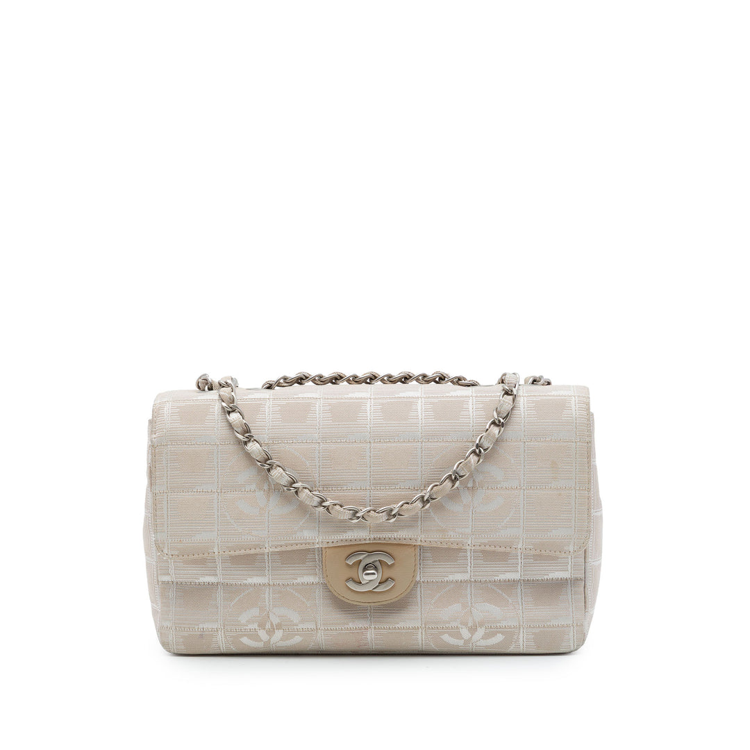 Chanel New Travel Line Rabat simple Moyen Beige – vue principale – GABY PARIS
