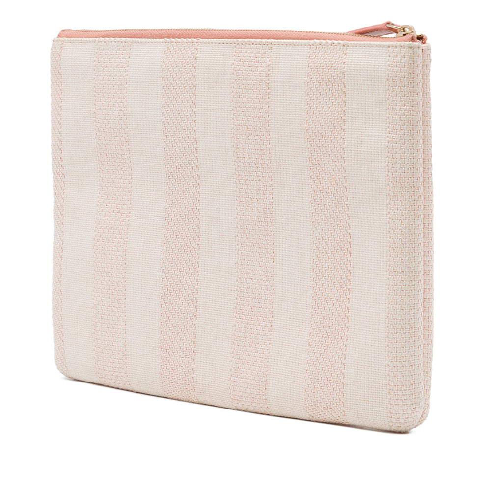 Chanel Pochette Deauville O Étui Moyen Beige – vue 2 – GABY PARIS