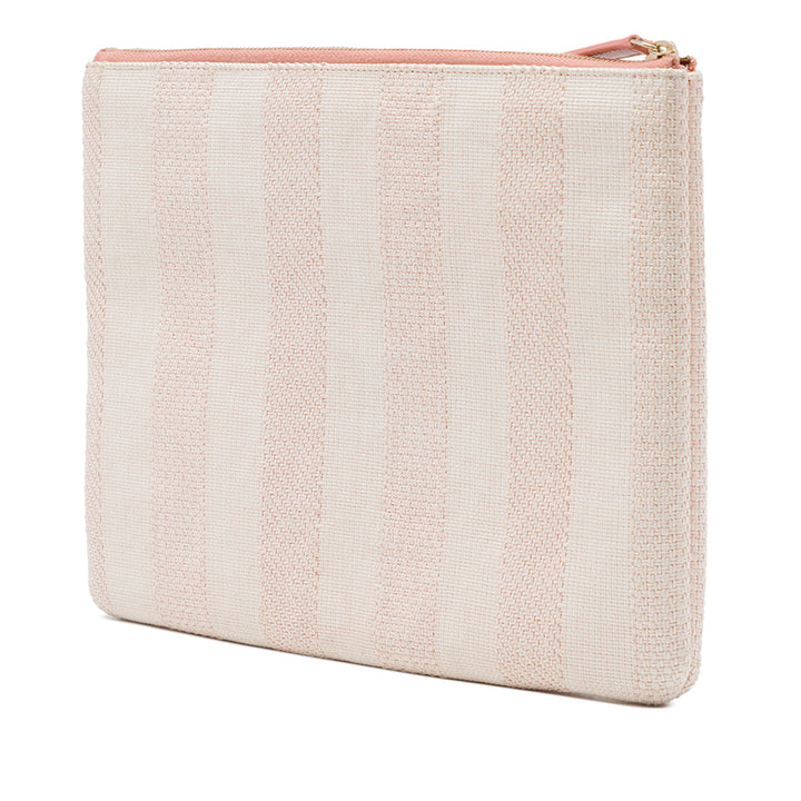 Chanel Pochette Deauville O Étui Moyen Beige – vue 2 – GABY PARIS