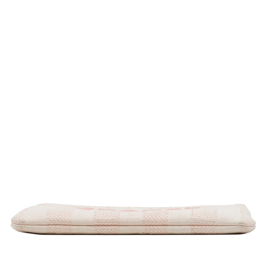 Chanel Pochette Deauville O Étui Moyen Beige – vue 3 – GABY PARIS