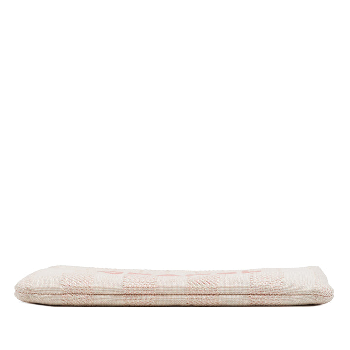Chanel Pochette Deauville O Étui Moyen Beige – vue 3 – GABY PARIS