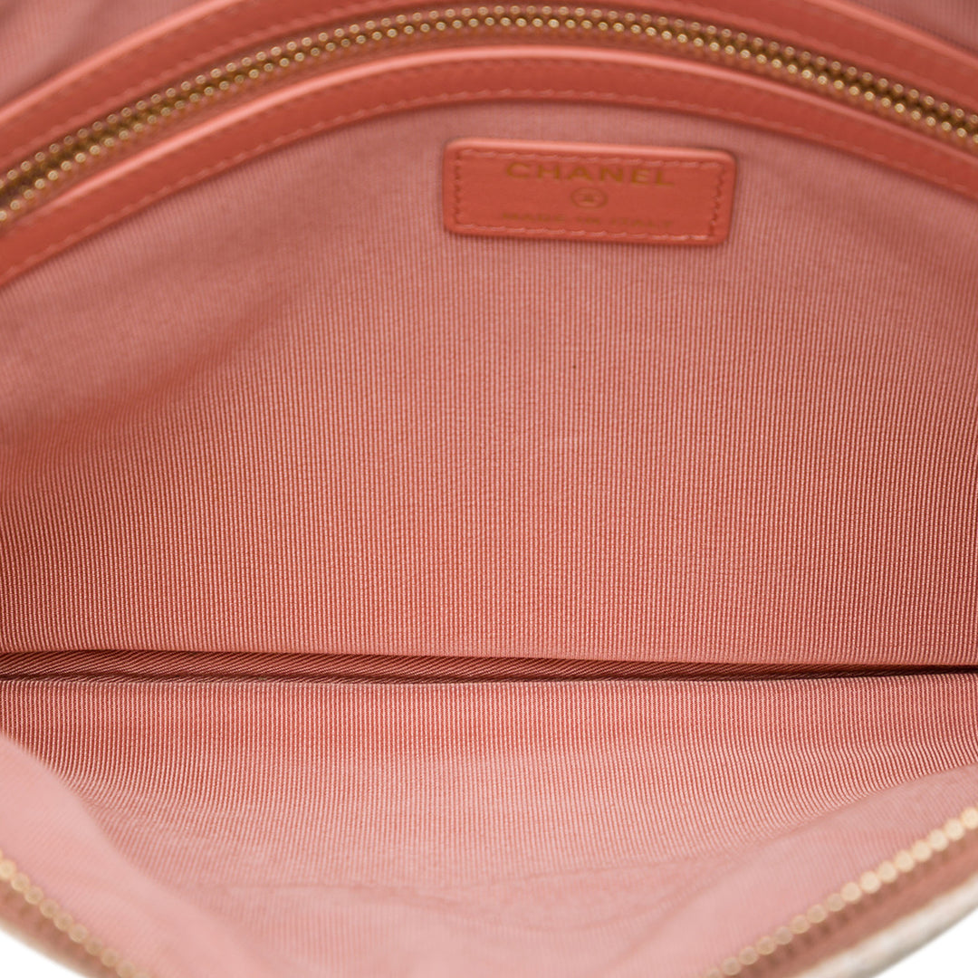 Chanel Pochette Deauville O Étui Moyen Beige – vue 4 – GABY PARIS