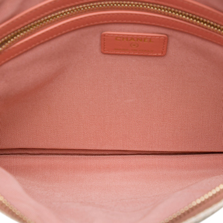 Chanel Pochette Deauville O Étui Moyen Beige – vue 4 – GABY PARIS