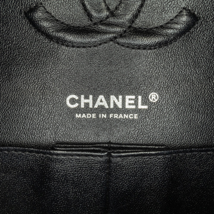 Chanel Medium Classic Patent Double Flap Black - GABY PARIS