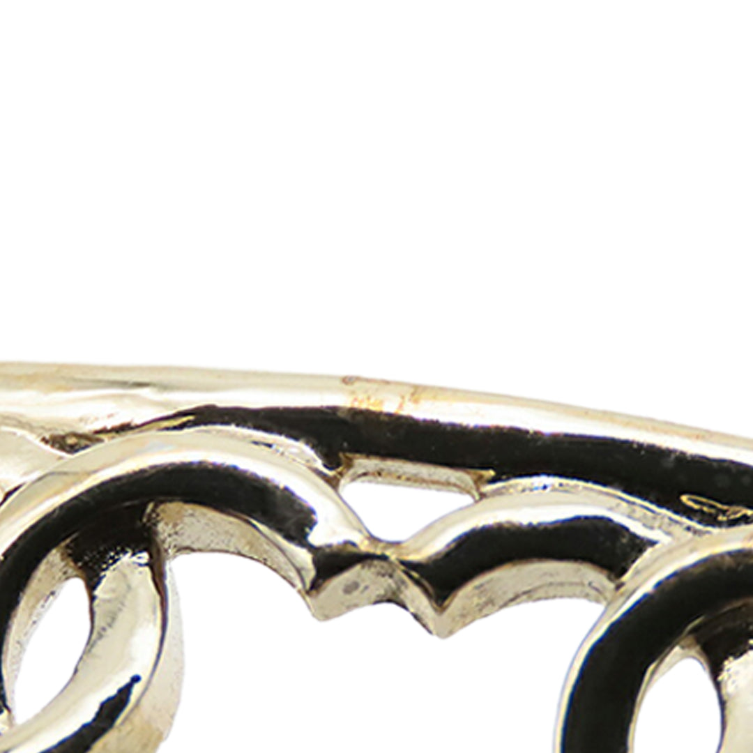 Chanel plaqué Multiple CC Cuff Bracelet S