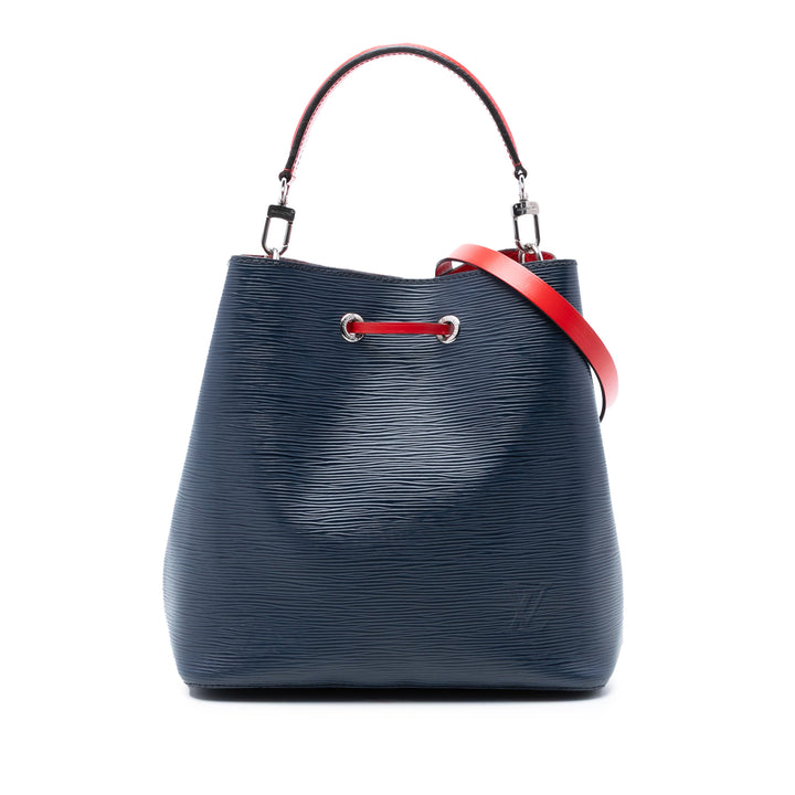 Louis Vuitton Sac seau NeoNoe Épi MM Bleu – vue principale – GABY PARIS