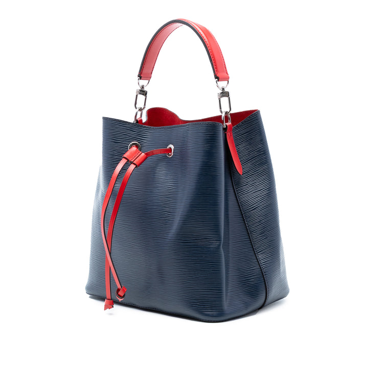 Louis Vuitton Sac seau NeoNoe Épi MM Bleu – vue 2 – GABY PARIS