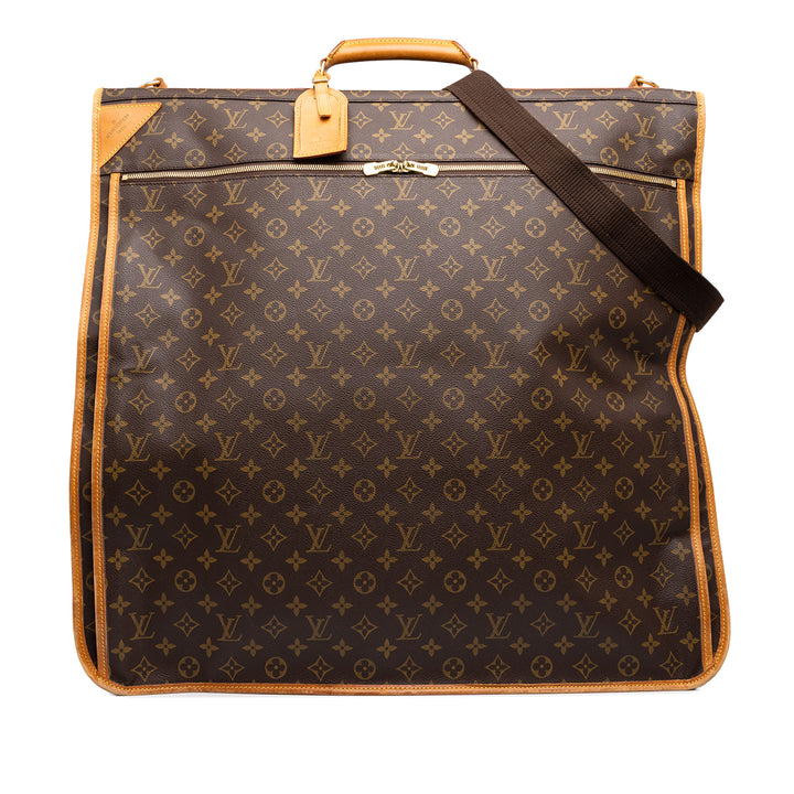 Louis Vuitton Sac de voyage Portable Cabin Garment Monogram Marron – vue principale – GABY PARIS